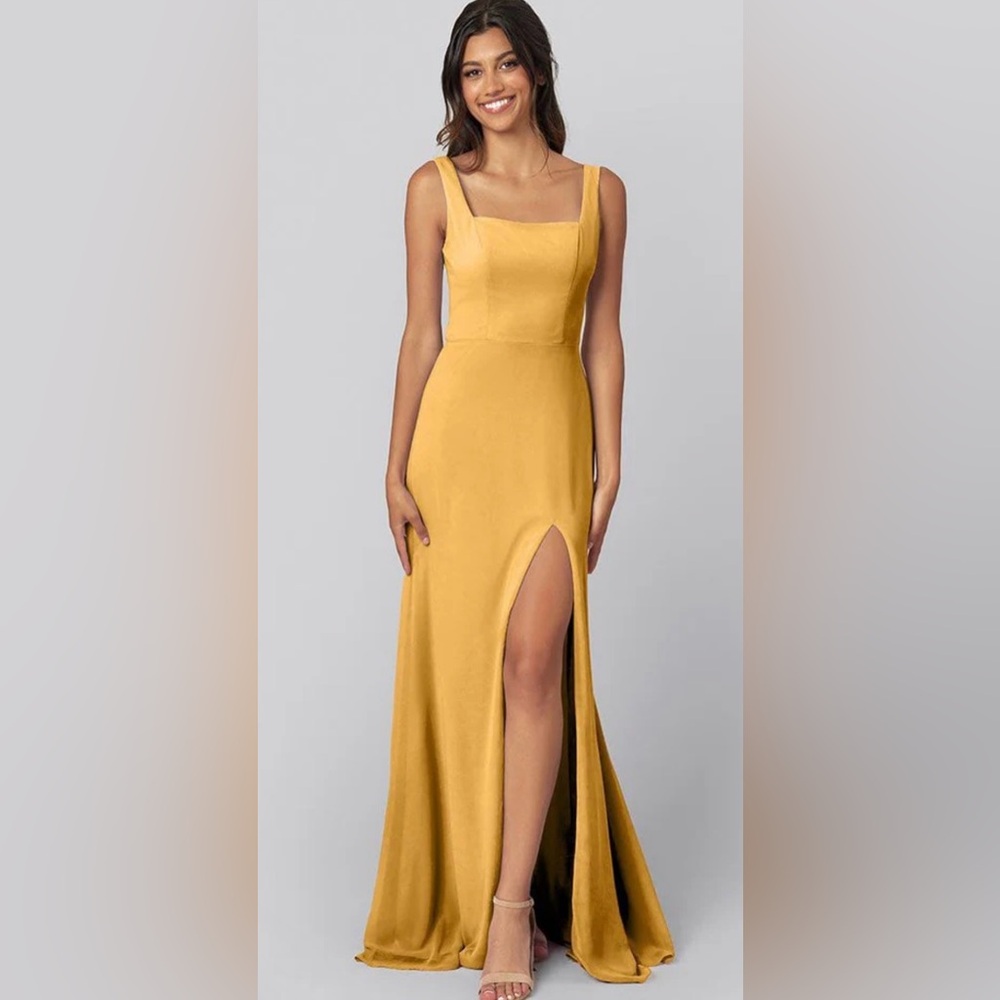 Kennedy blue jay marigold dress